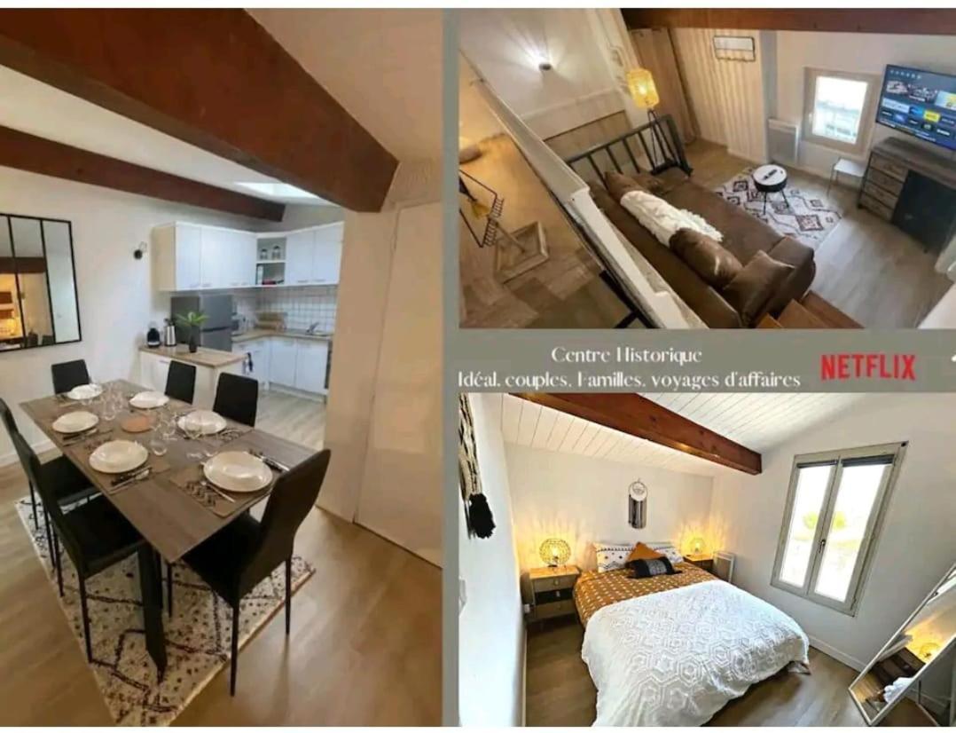Le Loft Berbère - idéal couples, familles, business - centre historique, WIFI , NETFLIX Niort Extérieur photo